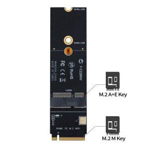 FENVI NGFF WIFI AX210 컨버터 어댑터 BT SSD 7260AC PCI 카드 C228NV 무선 8265 익스프레스 AX200 포트