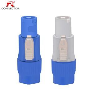 1pc 방수 Powercon 커넥터/항공 전원 플러그  250V AC/DC 20A NAC3FCA 및 NAC3FCB  난연제  CE RoHS