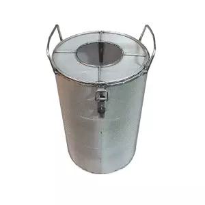 대형 원형 스텐망 에스티 업소용 스텐채반 물빠짐 소쿠리 채반 타공