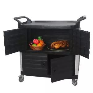 서빙카트 식당 호텔 다이닝 스테인레스 수납 트롤리