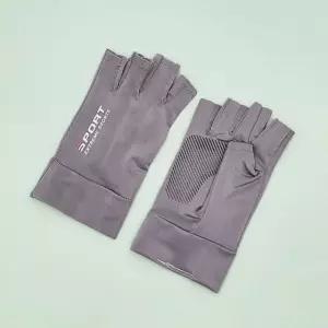 회색 하프 쿨장갑 핑거 (WFKBK2V)