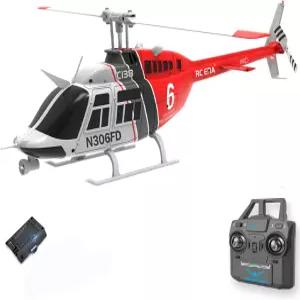 Ssccgym C138 206 리모컨 헬리콥터 비행기 드론 RC 헬리 에일러론리스 6채널 6축 자이로스코프 고도 기압