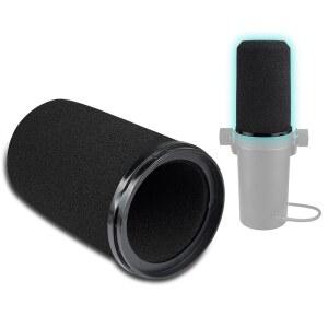 [미국배송] 슈어 SM7B/SM7DB용 소울윗 마이크 팝 필터 RK345/RK345B용 보호 커버 교체용 윈드스크린 폼 - 실린더 모양