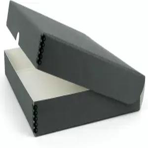 골든 스테이트 아트 아카이브 폴리오 보관함 13x19 금속 모서리가 있는 클램셸 디자인 보존 및 보관 사진