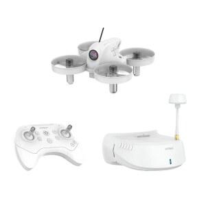 APEX FPV 드론 키트, 고글이 장착된 드론, POV 콘텐츠 초보자를 위한 브러시드 레이싱 저지연 5.8G 변속기, 낙하 방지, VR70-2.0