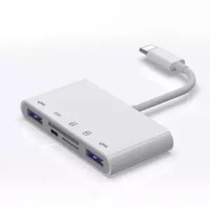 리더기 OTG USB 메모리 SD Type-C Micro 블랙박스 젠더 5in1