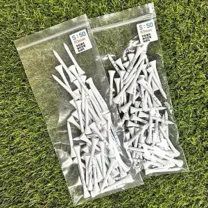 높이조절눈금티 S숏티 50개입 2팩 골프티