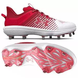 백화점정품 언더아머 야드 징일체형 야구화 3025592-600 (백적) 223630