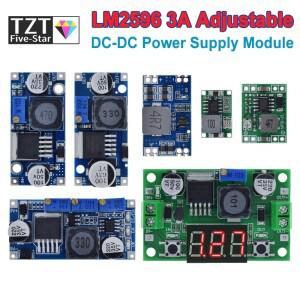 TZT 1/3PCS LM2596 DC-DC 조정 가능 스텝다운 전원 공급 장치 모듈 신규 고