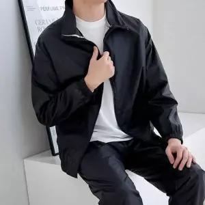 남성 운동용 땀 배출 트레이닝 자켓
