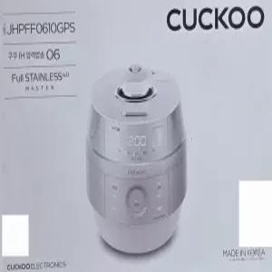 쿠쿠전자 CUCKOO CRP-JHPFF0610GPS 6인용 IH압력밥솥