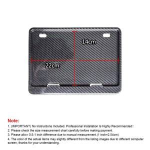 오토바이 바이크 번호판 카본 가드 프레임 홀더 보호대 그레인 모토에 브라켓