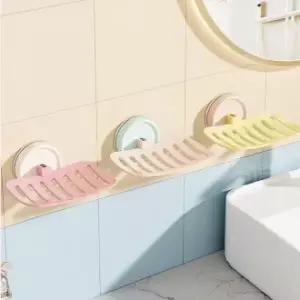 비누 비누 무타공 세면대 거치대 받침대 BR 흡착식