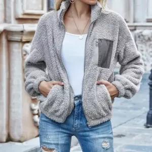 VIDS-SS1143 양털 후리스 집업 (WFKIHUT)