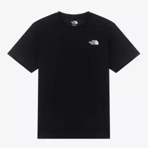 [백화점정품] 26년NEW 노스페이스 THE NORTH FACE 코튼 반팔 라운드티 NT7UR00K BLK