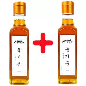 하남댁 저온압착 들기름 300ml 2개