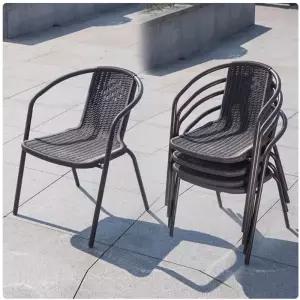 트랑떼 야외 의탄 정원 테라스 카페 의자 베란다 커피숍