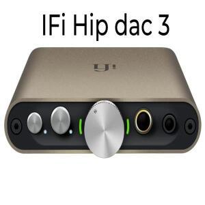 IFi Hip dac 3 DAC 헤드폰 앰프 디코더 XMOS 하이 레졸루션 DAC헤드폰 AMP 밸런스드 USB-C MQA DS