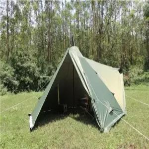 화목 난로 텐트 쉘터 동계 몽골 스타일 티피 인디언 장박 감성 백패킹 카키