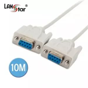 랜스타 LS-SER-9FF-10M 시리얼케이블 DB9P F F Cross 10M
