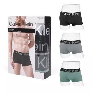 캘빈클라인언더웨어 CK 언더웨어 남자 팬티 드로즈 3장세트 블랙 그레이 카키 NP2607O1144922