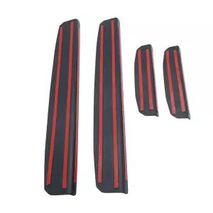 지프 랭글러 JL 용 자동차 실내 도어 실 엔트리 가드 보호대 2 4도어 액세서리 도어 플레이트 커버 실