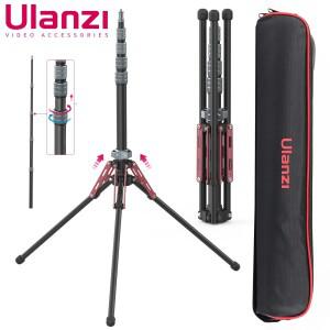 Ulanzi MT-49 탄소 섬유 삼각대 조절 가능한 전문 여행 모노포드 휴대폰 DSLR 카메라 사진 소프트박스 스탠
