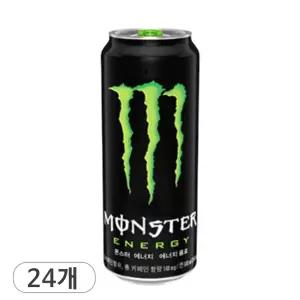 코카콜라 몬스터 에너지 그린 500ml x 24개