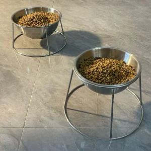 개밥그릇 믹싱볼 스탠드 조리대 정리용 쿠킹볼 거치대 베이킹 도구