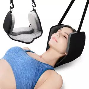 바른 목 해먹 넥 스트레칭 견인기 어깨 기구 견인 승모근 운동 가정용 견구