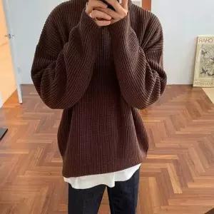 [모로엠] 남성 루즈핏 깔끔 보세 니트 맨투맨 ON-KN-QWFFX2U3