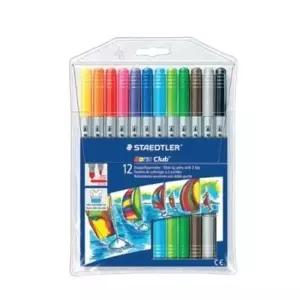 스테들러 277BBY77 듀얼팁 양면 싸인펜 12색 320 NWP12