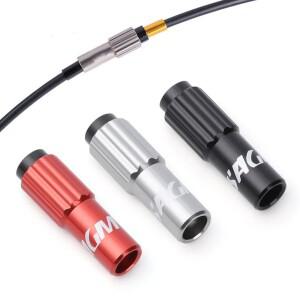 MTB 자전거 마이크로 조정 가능 나사 브레이크 케이블 기어 시프트 커넥터 도로 시프터 라인 부품 하우징