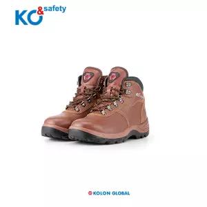 코오롱글로벌 KG-661K 안전화 6인치 와이드토캡 지퍼 작업화