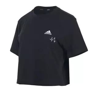 [아디다스] 아디다스 여성 BLUV Q3 크롭 반팔 티셔츠 IJ8743