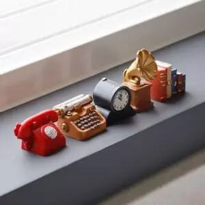 생활용품 미니 장식 5종 선반 꾸미기 인테리어 소품 (KYR-WE803BA)