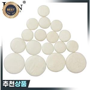 IRIN 17 개/대 클라리넷 패드 코르크 쿠션 내구성 가죽 버튼 교체 목 관악기