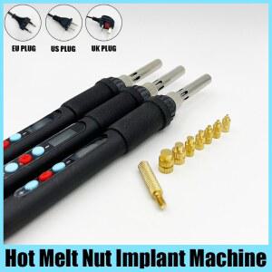 세트 삽입 핫멜트 납땜 너트 M3 인두 플라스틱 M2 스레드 M4 M5 내장 키트 황동 3D M6