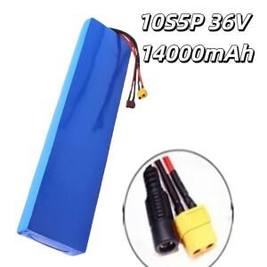 36V 14000mAh 10S5P 18650 충전식 리튬 배터리 팩 BMS 장착 내구성 있는 스쿠터 500W 전력 지원