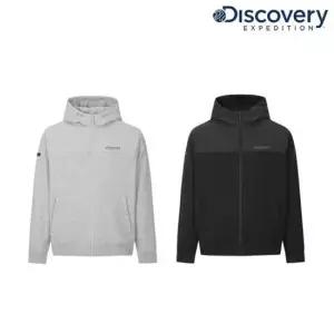 디스커버리 [25FW] DXTR69056 님녀공용 후드집업 소로나히트 기모 트레이닝 자켓 332674