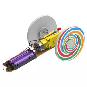 과학캠프 색상혼합 모터기어 자동차 조립키트 2개입/ 원리이해 교육완구 돌봄교실