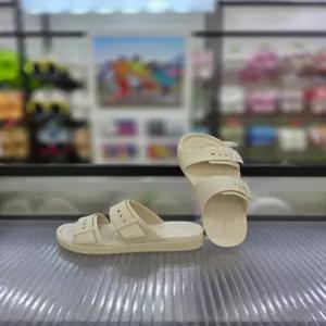 [크록스] 여성용 라이트라이드 브루클린 버클 로우 슬라이드 211215-0LH/애플아울렛