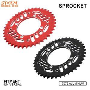 호환 알루미늄 7075 오토바이 범용 체인 스프로킷 41T 43T 50 70 90 110 125 140 150 160 170 CC 더트 피트 자전거용 액세서리