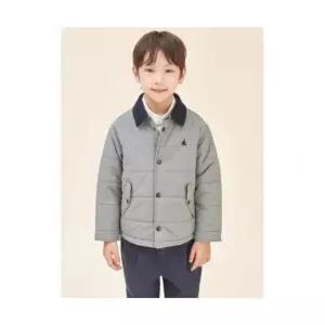빈폴 키즈 BEANPOLE KIDS 칼라 재킷형 패딩 점퍼 카키 BI5938U01H 922746