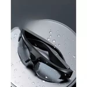 액션캠 스마트 고글 카메라 안경 여행 방송용 블랙 투명 렌즈 + 편광