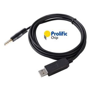 풍성한 USB 프로그래밍 케이블 PL2303 RS232 직렬-2.5mm kenwood호환 TH-D7 PG-4W