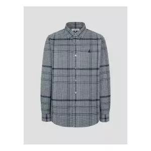 빈폴 변형 스몰 윈도우 체크 셔츠 애쉬 BC4X64O074 394532