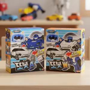 영실업 미니 또봇 변신로봇 또봇W 또봇A 미니카 로보트 현대자동차 코나 아이오닉 피규어