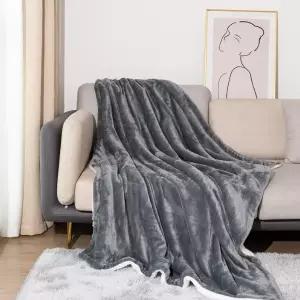 특대 극세사이불 캠핑용 담요 양털 차박 담요 극세사