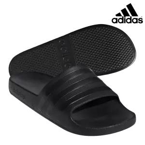 아디다스 아딜렛 아쿠아 슬리퍼 블랙 F35550 남녀공용 욕실화 샤워 샌들